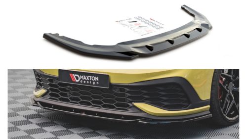Splitter Volkswagen Golf 8 GTI Clubsport Front v.2 Gloss Black