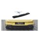 Splitter Volkswagen Golf 8 GTI Clubsport Rear Central Gloss Black