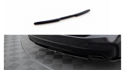Splitter BMW 6 G32 M-Pack Rear Central Gloss Black