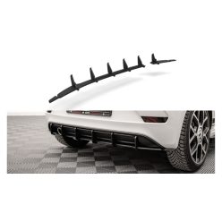 Diffuser Volkswagen Up GTI Rear Racing Durability Black-Red