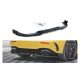 Splitter Mercedes-Benz A W177 A45 S Aero Pack Rear Central + flaps Gloss Black
