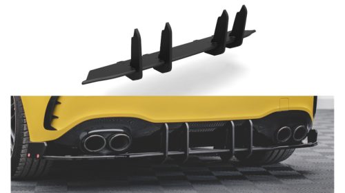 Diffuser Mercedes-Benz A W177 A45 S Aero Pack Rear Street Pro Black