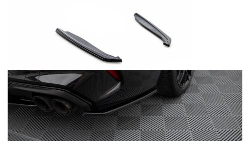 Splitter BMW 8 F93 M-Pack Rear Side v.2 Gloss Black
