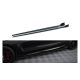 Diffuser BMW 8 F93 G16 M-Pack Side Skirts v.1 Gloss Black + Flaps