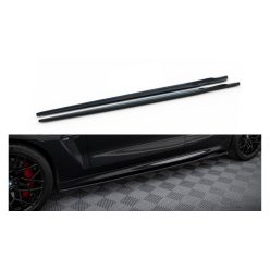 Diffuser BMW 8 F93 G16 M-Pack Side Skirts v.2 Gloss Black