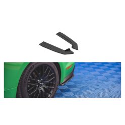   Splitter Ford Mustang VI GT Facelift Rear Side Street Pro v.1 Black-Red
