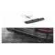 Splitter Volkswagen Golf 8 R Rear Central Gloss Black