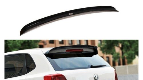 Spoiler Volkswagen Polo V Facelift GTI Rear Gloss Black