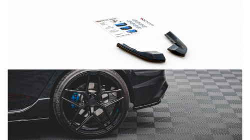 Splitter Volkswagen Golf 8 R Rear Side v.1 Gloss Black