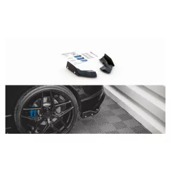   Splitter Volkswagen Golf 8 R Rear Side v.2 + Flaps Gloss Black