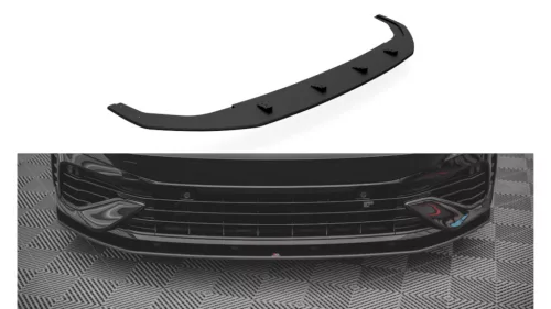 Splitter Volkswagen Golf 8 R Front Pro Black-Red