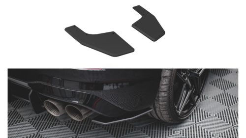 Splitter Volkswagen Golf 8 R Rear Side Street Pro Black