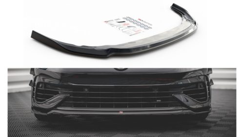 Splitter Volkswagen Golf 8 R Front v.6 Gloss Black