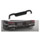 Diffuser Volkswagen Golf 8 R Rear Valance v.1 Gloss Black