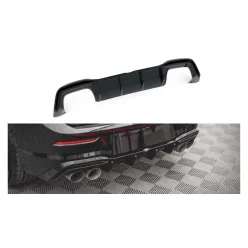 Diffuser Volkswagen Golf 8 R Rear Valance v.2 Gloss Black