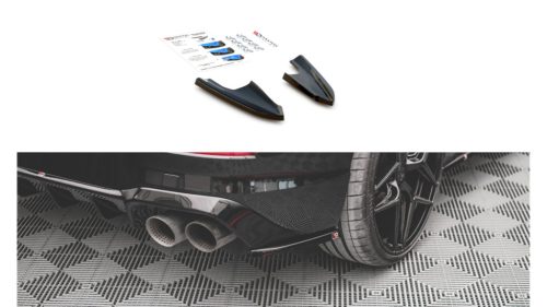 Splitter Volkswagen Golf 8 R Rear Side v.3 Gloss Black
