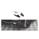 Splitter Volkswagen Golf 8 R Rear Side v.3 Gloss Black