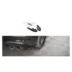 Splitter Volkswagen Golf 8 R Rear Side v.4 Gloss Black