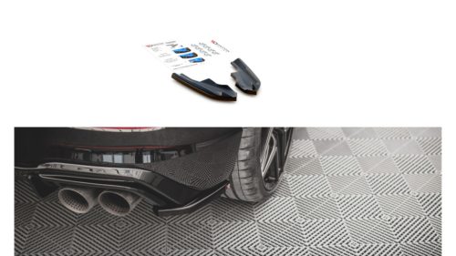 Splitter Volkswagen Golf 8 R Rear Side v.4 Gloss Black