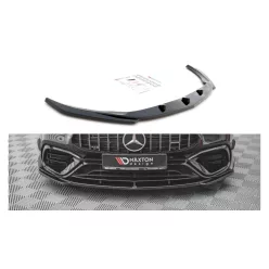   Splitter Mercedes-Benz CLA 45 Aero C118 Front v.3 Gloss Black