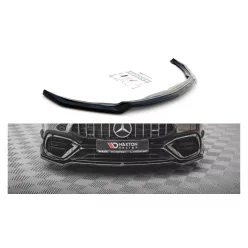   Splitter Mercedes-Benz CLA 45 Aero C118 Front v.1 Gloss Black