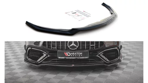 Splitter Mercedes-Benz CLA 45 Aero C118 Front v.1 Gloss Black