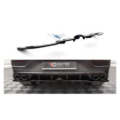   Splitter Mercedes-Benz GLE C167 Rear Central with Diffuser Gloss Black