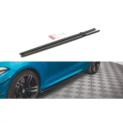Side Skirts Diffusers V.2 BMW M2 F87 - Gloss Black