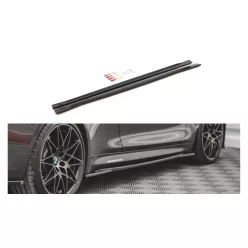 Diffuser BMW 4 F82 M-Pack Side Skirts v.2 Gloss Black