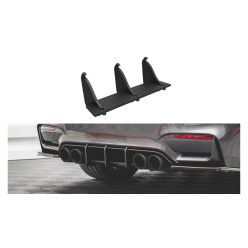 Diffuser BMW 4 F82 M-Pack Rear Street Pro Black-Red