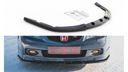 Splitter Honda Accord VII Type-S Front v.2 Gloss Black