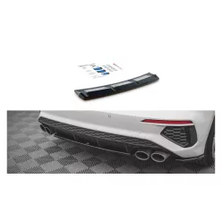 Splitter Audi S3 8Y Rear Central Gloss Black
