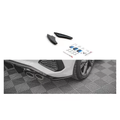 Splitter Audi S3 8Y Rear Side v.2 Gloss Black