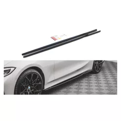 Diffuser BMW 3 G20 G21 Side Skirts Gloss Black