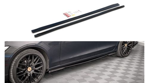 Diffuser Volvo V90 II Side Skirts Gloss Black