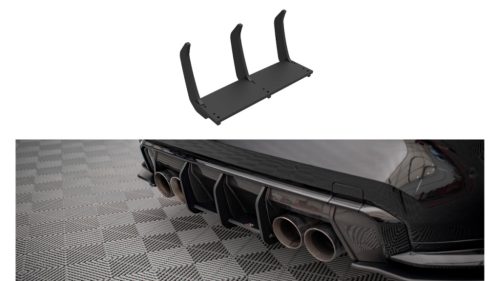 Diffuser BMW 4 G82 M-Pack Rear Street Pro Black-Red
