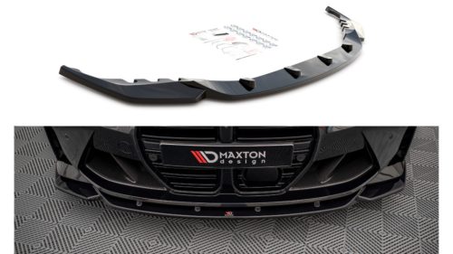 Splitter BMW 4 G82 3 G80 M-Pack Front v.2 Gloss Black