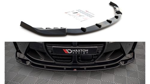 Splitter BMW 4 G82 3 G80 M-Pack Front v.3 Gloss Black