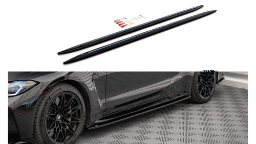 Diffuser BMW 4 G82 M-Pack Side Skirts v.2 Gloss Black