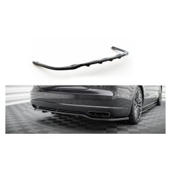   Splitter Audi A8 D4 Facelift Rear Central with Diffuser Gloss Black