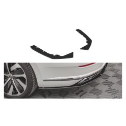   Splitter Volkswagen Arteon R-Line Facelift Rear Side Street Pro Black-Red