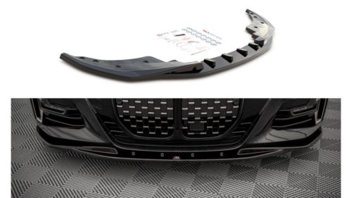 Splitter BMW 4 G22 M-Pack Front v.1 Gloss Black