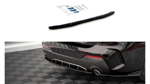 Splitter BMW 4 G22 M-Pack Rear Central Gloss Black