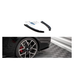Splitter BMW 4 G22 M-Pack Rear Side v.1 Gloss Black
