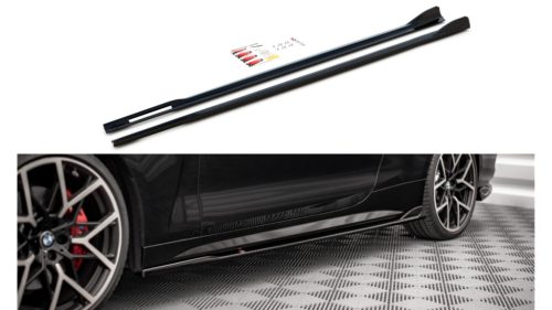 Diffuser BMW 4 G22 M-Pack Side Skirts v.2 Gloss Black