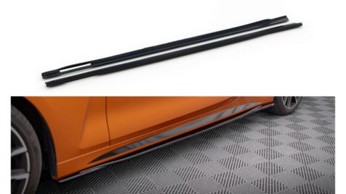 Diffuser BMW 4 G22 M-Pack Side Skirts v.3 Gloss Black