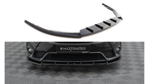 Splitter Toyota Avensis III Facelift Front v.1 Gloss Black