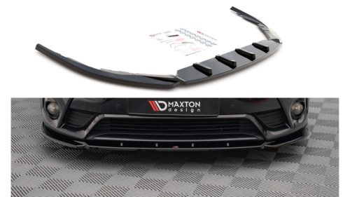 Splitter Toyota Avensis III Facelift Front v.2 Gloss Black