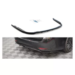   Splitter Toyota Avensis III Facelift Wagon Rear Central with Diffuser Gloss Black