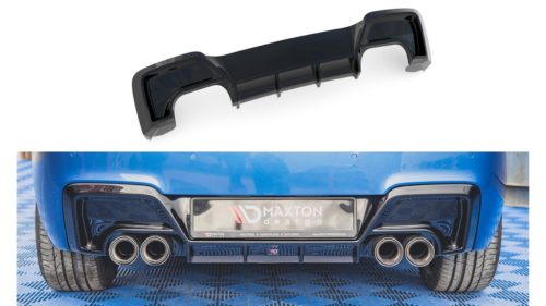 Diffuser BMW 1 F20 M-Pack Rear Valance v.2 Gloss Black